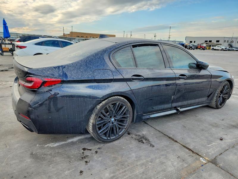 2022 BMW M550i xdrive VIN WBA13BK05NCJ42318 COPART salvage auction — FRONT END, Tx - Salvage Vehicle Title, sold $1,350 on 2026-07-23 (photo 3)