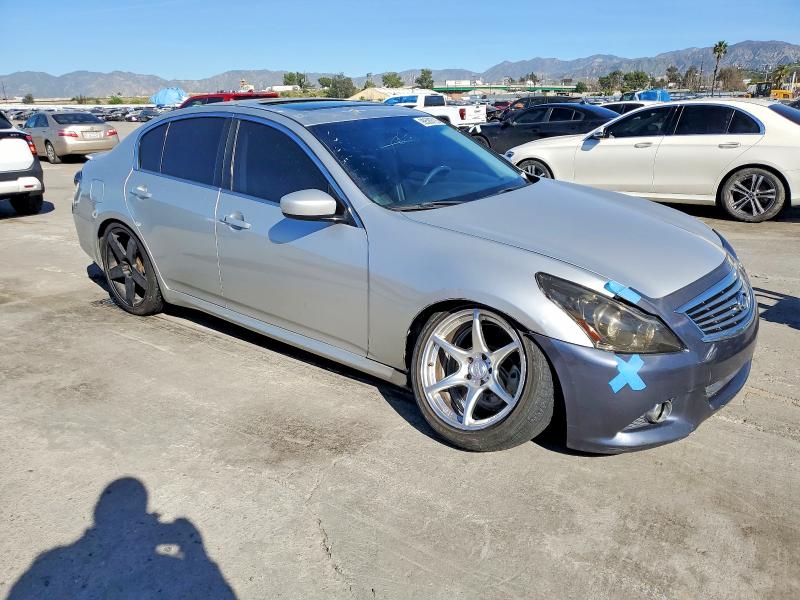 2010 Infiniti G37 VIN JN1CV6AP3AM203538 COPART salvage auction — VANDALISM, Ca - Salvage Certificate, sold $1,850 on 2026-07-06 (photo 4)