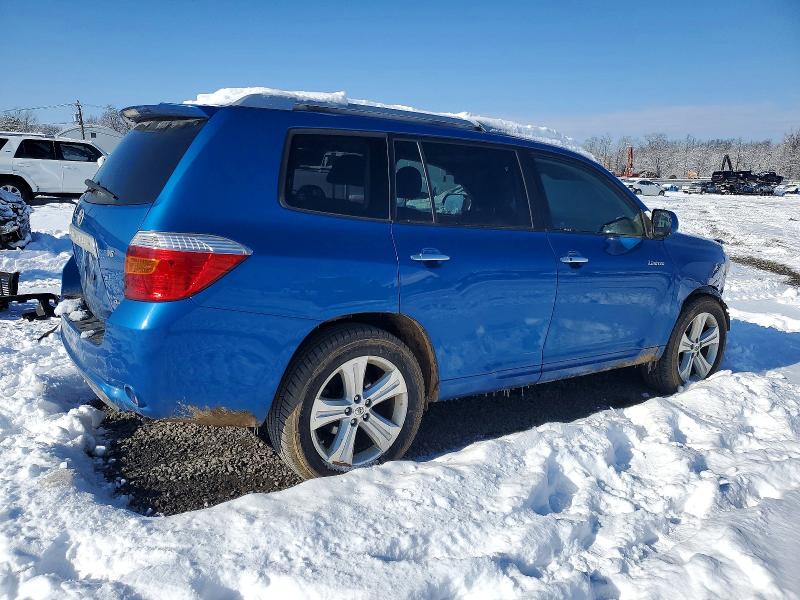 2008 Toyota Highlander VIN JTEES42A582053219 COPART salvage auction — FRONT END, NJ - CERT OF TITLE-SALVAGE, sold $2,350 on 2026-07-10 (photo 3)