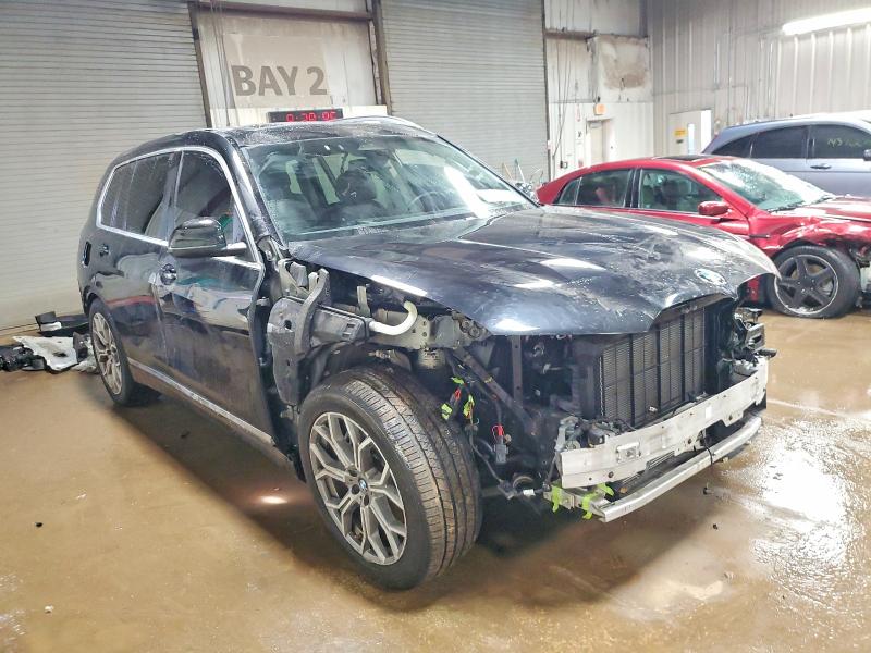 2025 BMW X7 VIN 5UX23EM04S9W58165 COPART salvage auction — FRONT END, Il - Salvage Certificate, sold $31,750 on 2026-07-07 (photo 4)