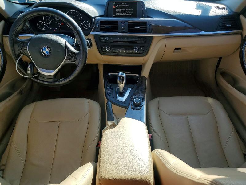 2015 BMW 3er VIN WBA3A5C53FF610041 COPART salvage auction — FRONT END, Salvage Title, sold $1,150 on 2026-07-14 (photo 8)