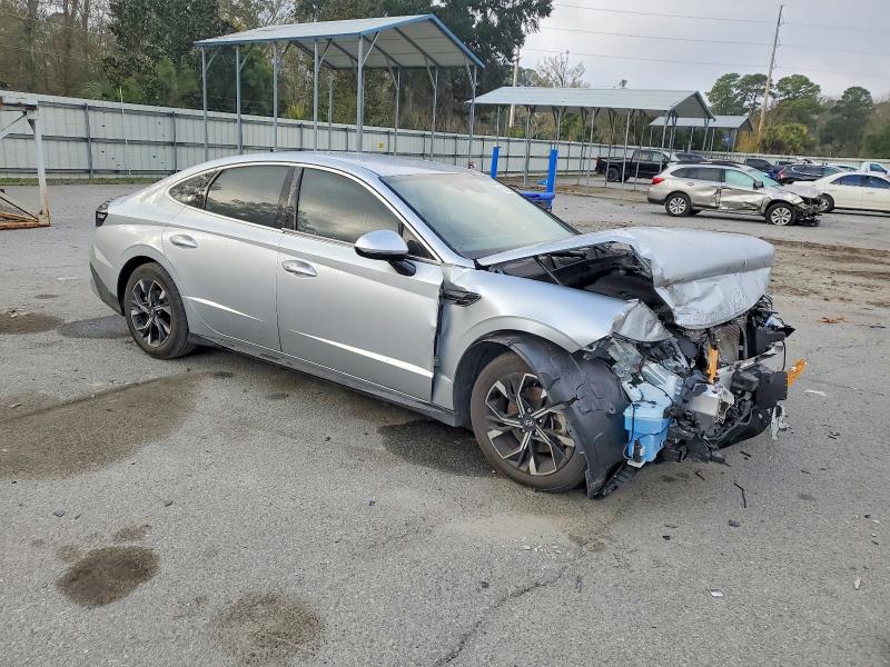 2024 Hyundai Sonata VIN KMHL64JA3RA415553 COPART salvage auction — FRONT END, Ga - Cert Of Title-Salvage, sold $4,000 on 2026-07-09 (photo 4)