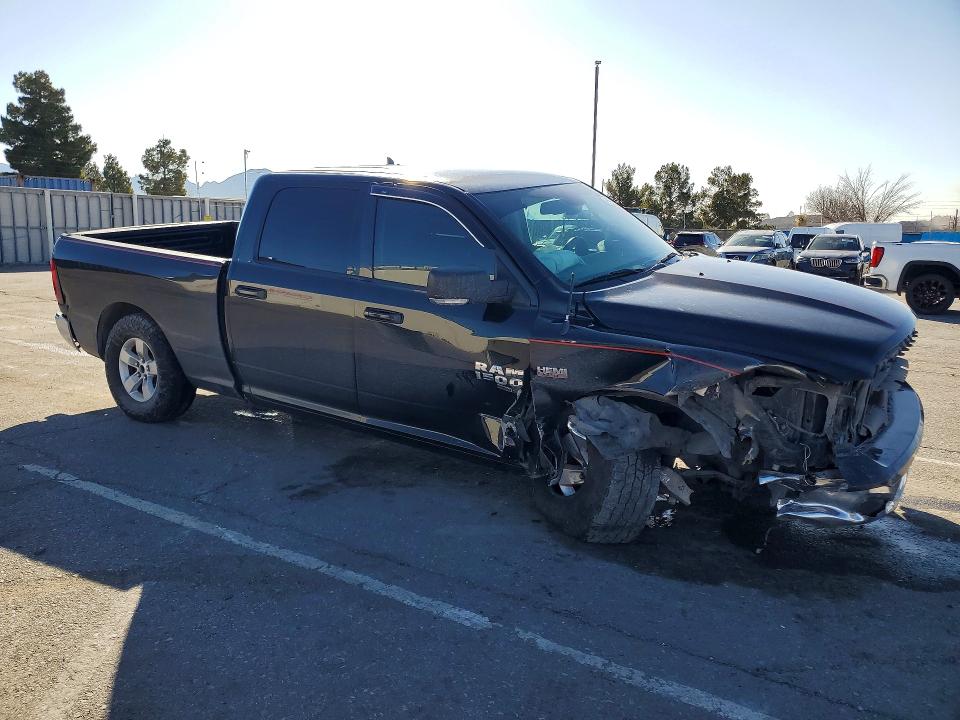 2019 Ram 1500 VIN 1C6RR6TT3KS642717 COPART salvage auction — FRONT END, Nm - Cert Of Title-Salvage, sold $2,500 on 2026-07-24 (photo 4)