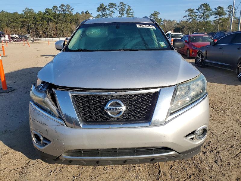 2015 Nissan Pathfinder VIN 5N1AR2MNXFC608655 COPART salvage auction — FRONT END, La - Cert Of Title-Salvage, sold $625 on 2026-07-02 (photo 5)