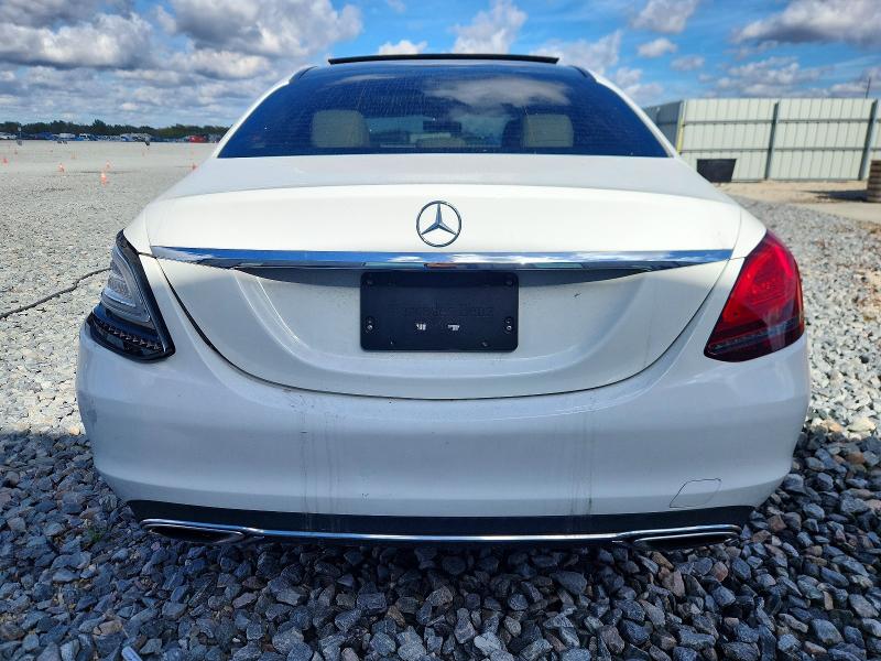 2020 Mercedes-benz C class VIN WDDWF8DB9LR563606 COPART salvage auction — SIDE, Fl - Certificate Of Destruction, sold $6,600 on 2026-08-11 (photo 6)