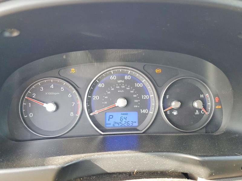 2010 Hyundai Santa fe VIN 5NMSKDAG9AH355417 COPART salvage auction — FRONT END, Co - Dis/Dlr/Exp Only Clean Title, sold $525 on 2026-07-02 (photo 9)