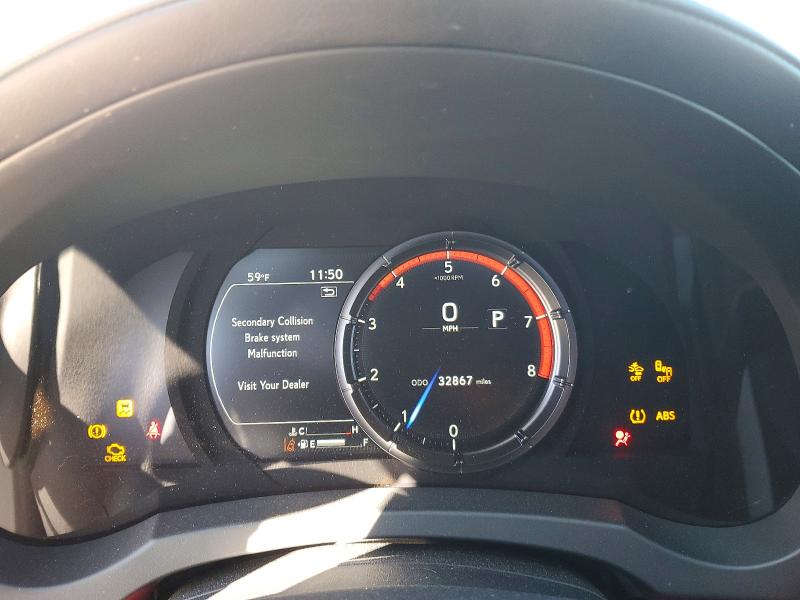 2024 Lexus Is VIN JTHAP1D21R5005448 COPART salvage auction — Front End, CA - SALVAGE CERTIFICATE, sold $13,000 on 2026-01-19 (photo 9)