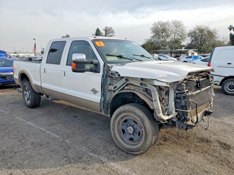 2011 Ford F250 VIN 1FT7W2BT5BEC51358 COPART salvage auction — FRONT END, Tx - Salvage Vehicle Title, sold $5,600 on 2026-07-02 (photo 4)