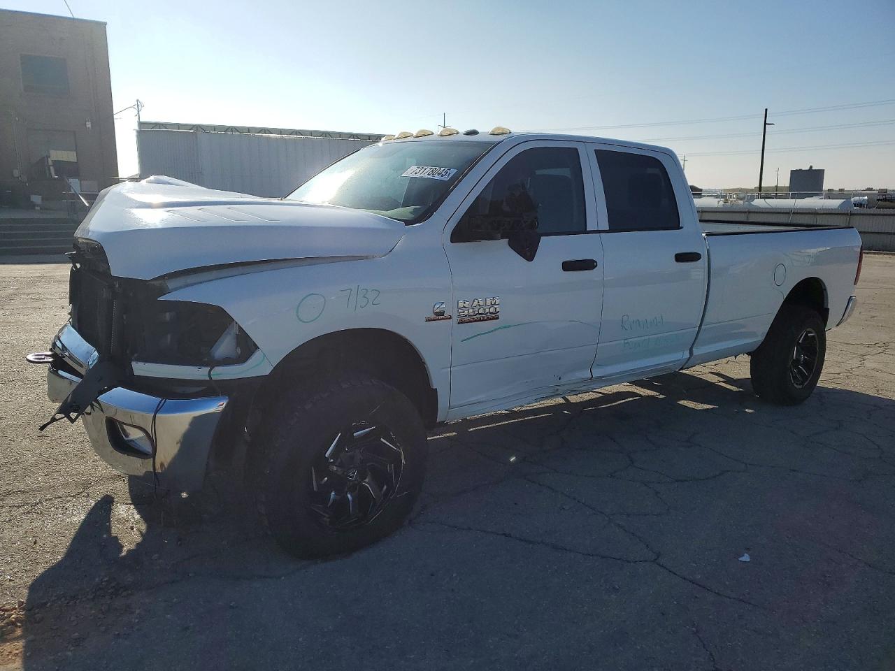 2014 Ram 3500 VIN 3C63R3GL2EG264903 COPART salvage auction — Front End, UT - SALVAGE CERTIFICATE, sold $10,700 on 2026-03-11 (photo 1)