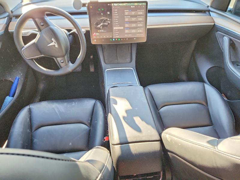 2023 Tesla Model y VIN 7SAYGAEE7PF771059 COPART salvage auction — FRONT END, Or - Salvage Title Certificate, sold $8,200 on 2026-07-22 (photo 8)