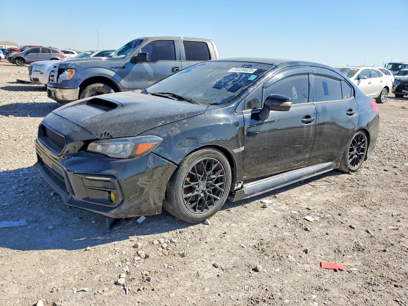 2020 Subaru WRX VIN JF1VA1C66L9829279 COPART salvage auction — Front End, TX - CERT OF TITLE-REBUILT SALVAGE, sold $4,250 on 2026-07-09 (photo 1)