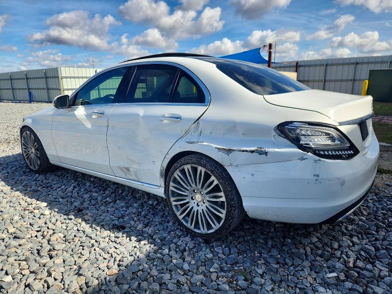 2020 Mercedes-benz C class VIN WDDWF8DB9LR563606 COPART salvage auction — SIDE, Fl - Certificate Of Destruction, sold $6,600 on 2026-08-11 (photo 2)