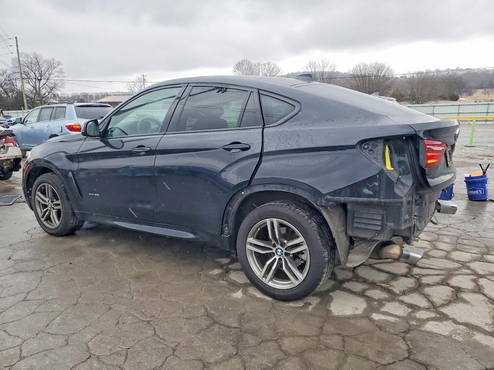 2016 BMW X6 VIN 5UXKU2C58G0N82065 COPART salvage auction — REAR END, Va - Cert Of Title - Salvage, sold $7,100 on 2026-07-21 (photo 2)