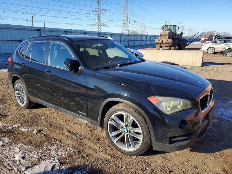 2013 BMW X1 VIN WBAVL1C57DVR84246 COPART salvage auction — REAR END, Il - Salvage Certificate, sold $500 on 2026-07-07 (photo 4)