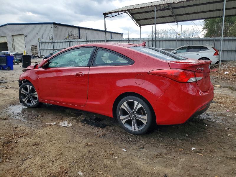 2013 Hyundai Elantra VIN KMHDH6AE5DU011772 COPART salvage auction — FRONT END, GA - CERT OF TITLE-SALVAGE, sold $375 on 2026-07-02 (photo 2)