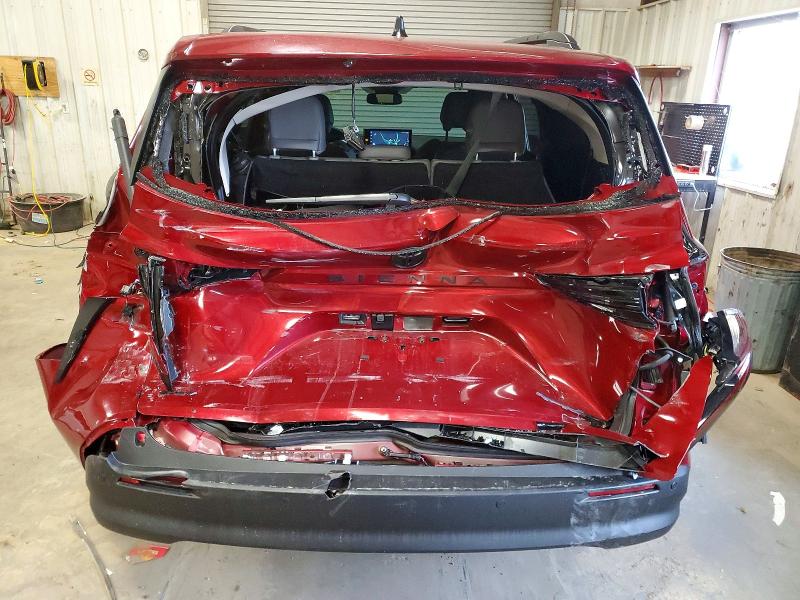 2025 Toyota Sienna VIN 5TDYRKEC4SS287026 COPART salvage auction — REAR END, Ar - Certificate Of Title, sold $14,800 on 2026-07-13 (photo 6)
