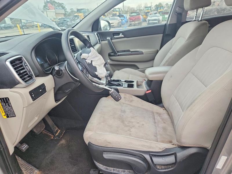 2020 Kia Sportage VIN KNDPM3AC6L7736823 COPART salvage auction — FRONT END, Al - Cert Of Title-Salvage Title, sold $3,491 on 2026-07-30 (photo 7)