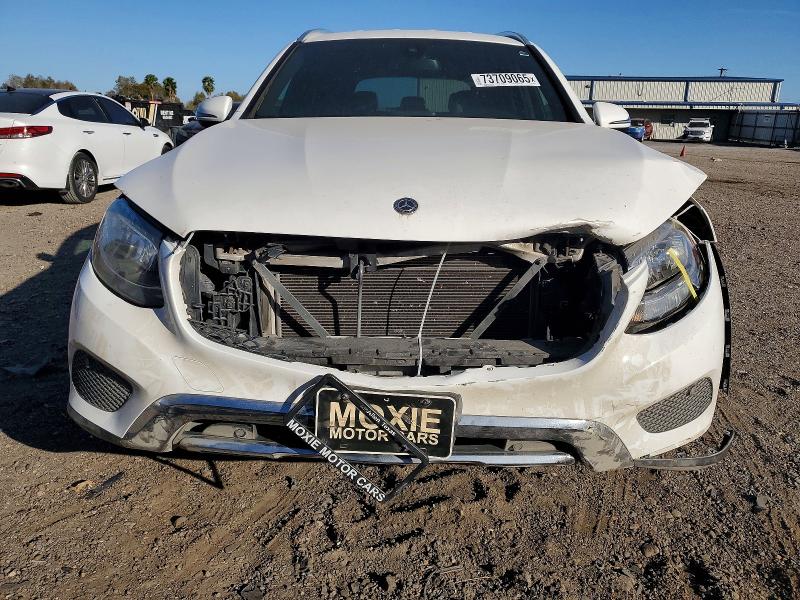 2018 Mercedes-benz Glc VIN WDC0G4JB0JV035946 COPART salvage auction — FRONT END, Tx - Salvage Vehicle Title, sold $650 on 2026-07-29 (photo 5)