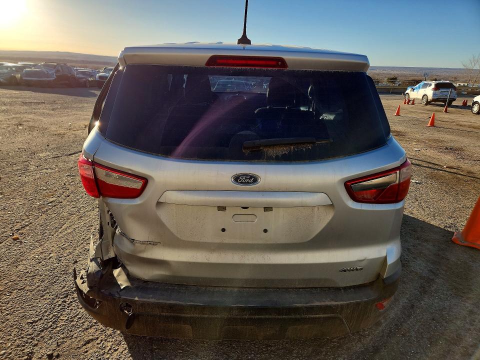 2020 Ford Ecosport VIN MAJ6S3FL2LC387764 COPART salvage auction — FRONT END, Nm - Cert Of Title-Salvage, sold $750 on 2026-07-16 (photo 6)