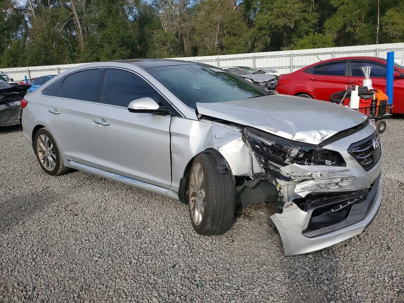 2017 Hyundai Sonata VIN 5NPE34AB1HH577512 COPART salvage auction — FRONT END, FL - CERT OF TITLE SLVG REBUILDABLE, sold $900 on 2026-07-31 (photo 4)