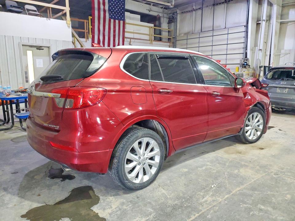 2017 Buick Envision VIN LRBFXFSXXHD021346 COPART salvage auction — FRONT END, Ks - Cert Of Title-Salvage, sold $1,450 on 2026-07-02 (photo 3)
