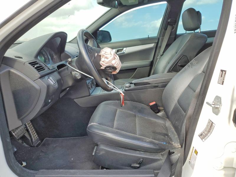 2008 Mercedes-benz C class VIN WDDGF54XX8R010890 COPART salvage auction — FRONT END, TX - SALVAGE VEHICLE TITLE (P), sold $650 on 2026-07-31 (photo 7)