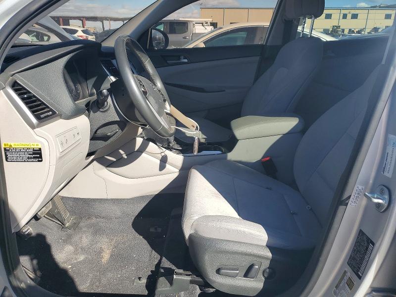 2018 Hyundai Tucson VIN KM8J33A28JU804176 COPART salvage auction — FRONT END, Tx - Salvage Vehicle Title, sold $3,050 on 2026-07-20 (photo 7)