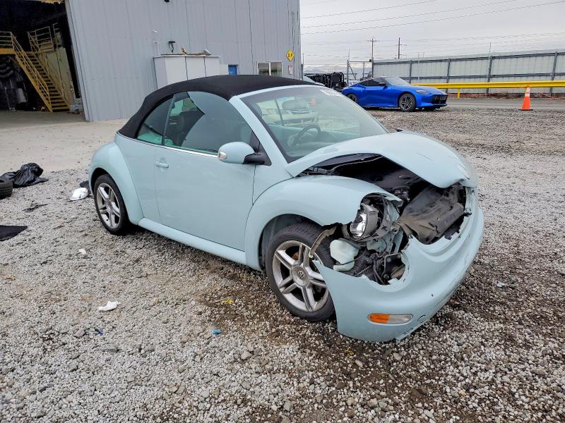 2005 Volkswagen Beetle VIN 3VWCD31Y45M312962 COPART salvage auction — FRONT END, Nv - Salvage Title, sold $90 on 2026-07-02 (photo 4)