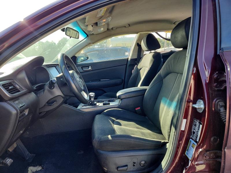 2018 Kia Optima VIN 5XXGT4L36JG231939 COPART salvage auction — REAR END, Al - Cert Of Title-Salvage Title, sold $700 on 2026-07-15 (photo 7)