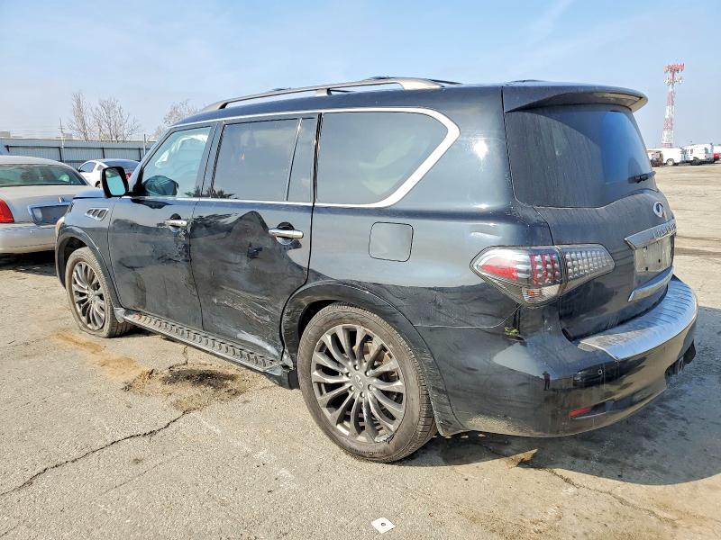 2017 Infiniti Qx80 VIN JN8AZ2NE3H9156751 COPART salvage auction — SIDE, Ca - Salvage Certificate, sold $4,300 on 2026-07-17 (photo 2)