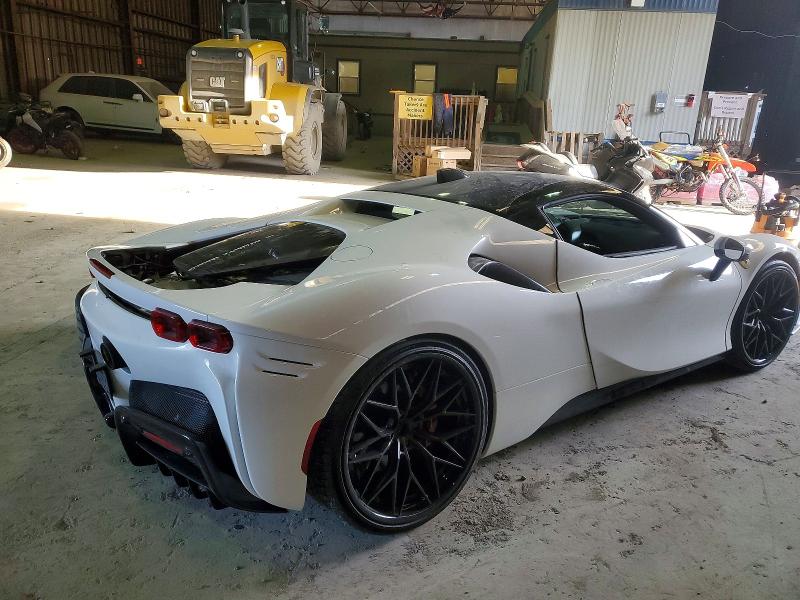2022 Ferrari VIN ZFF95NLA3N0272206 COPART salvage auction — FRONT END, MT - SALVAGE CERTIFICATE OF A VEHIC, sold $179,000 on 2026-07-09 (photo 3)