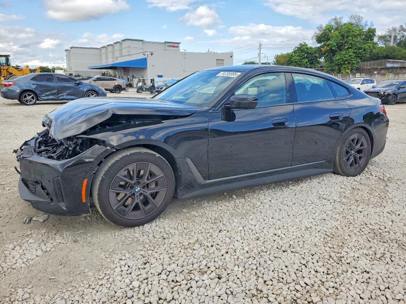 2025 BMW I4 VIN WBY23HD07SFU38716 — COPART salvage auction photo