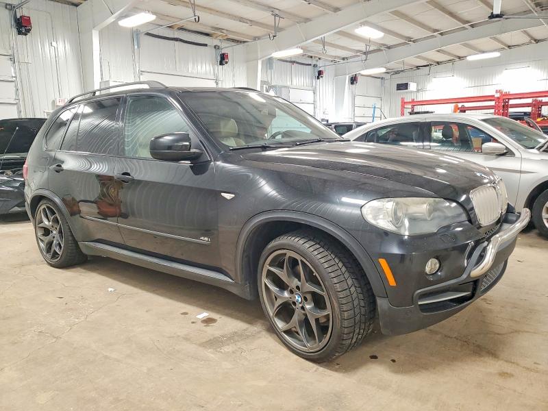 2008 BMW X5 VIN 5UXFE83598LZ99258 COPART salvage auction — MECHANICAL, Sc - Cert Of Title-Salvage, sold $225 on 2026-07-28 (photo 4)