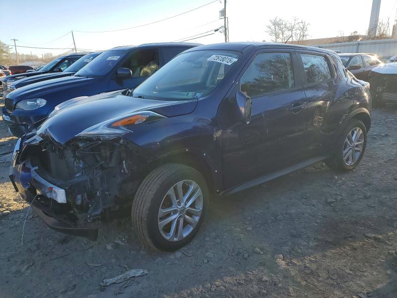 2016 Nissan Juke VIN JN8AF5MVXGT651414 COPART salvage auction — FRONT END, Nj - Cert Of Title-Salvage, sold $500 on 2026-07-27 (photo 1)