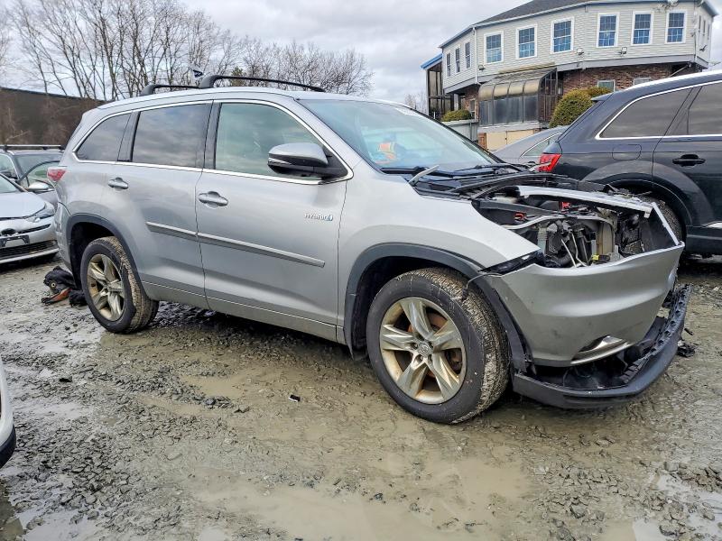 2015 Toyota Highlander hybrid VIN 5TDDCRFH8FS008976 COPART salvage auction — FRONT END, CO - BILL OF SALE-PARTS ONLY, sold $2,300 on 2026-07-08 (photo 4)