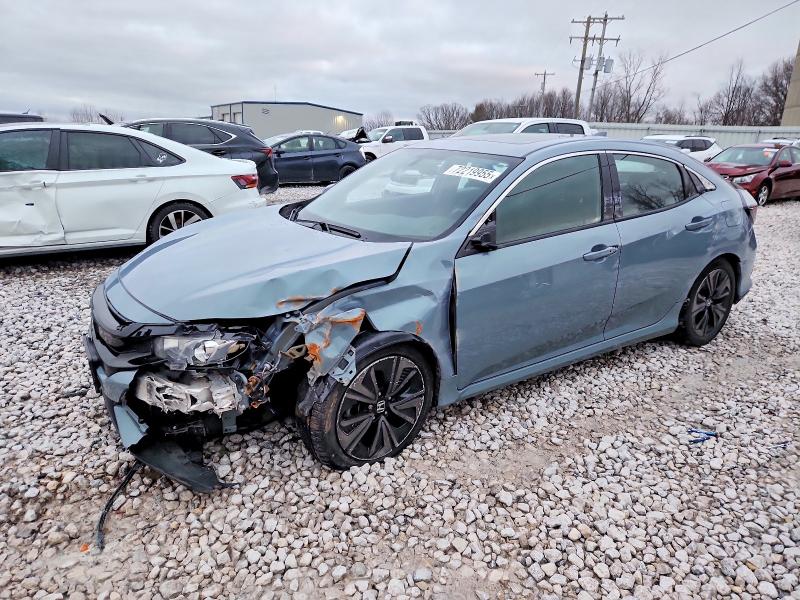2018 Honda Civic VIN SHHFK7H5XJU200852 COPART salvage auction — FRONT END, Mi - Cert Of Title-Salvage Vehicle, sold $2,800 on 2026-07-16 (photo 1)