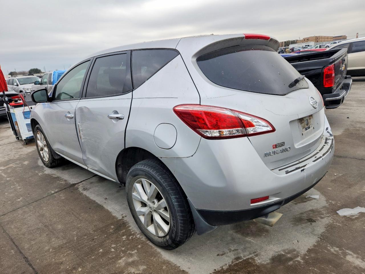 2014 Nissan Murano VIN JN8AZ1MU5EW413361 COPART salvage auction — Side, TX - CERTIFICATE OF TITLE, sold $550 on 2026-07-09 (photo 2)