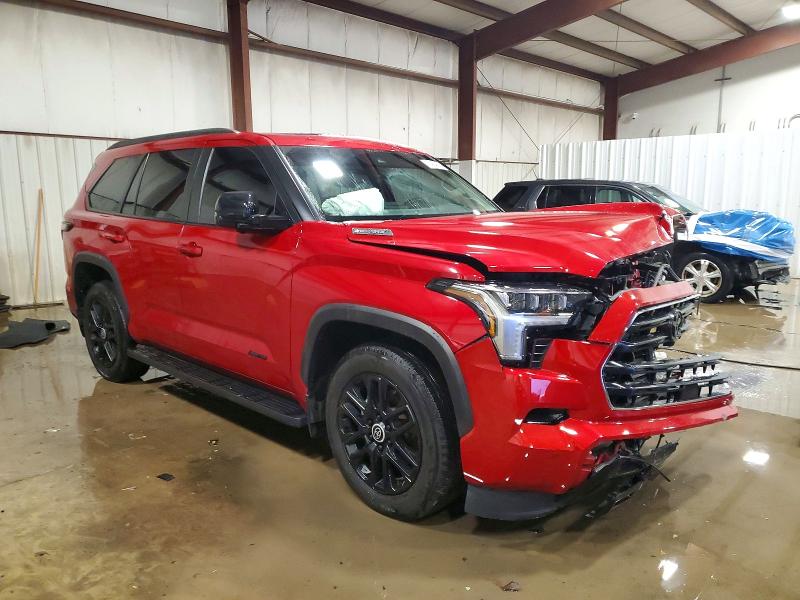 2024 Toyota Sequoia VIN 7SVAAABA0RX040179 COPART salvage auction — FRONT END, De - Salvage Certificate, sold $25,750 on 2026-07-07 (photo 4)