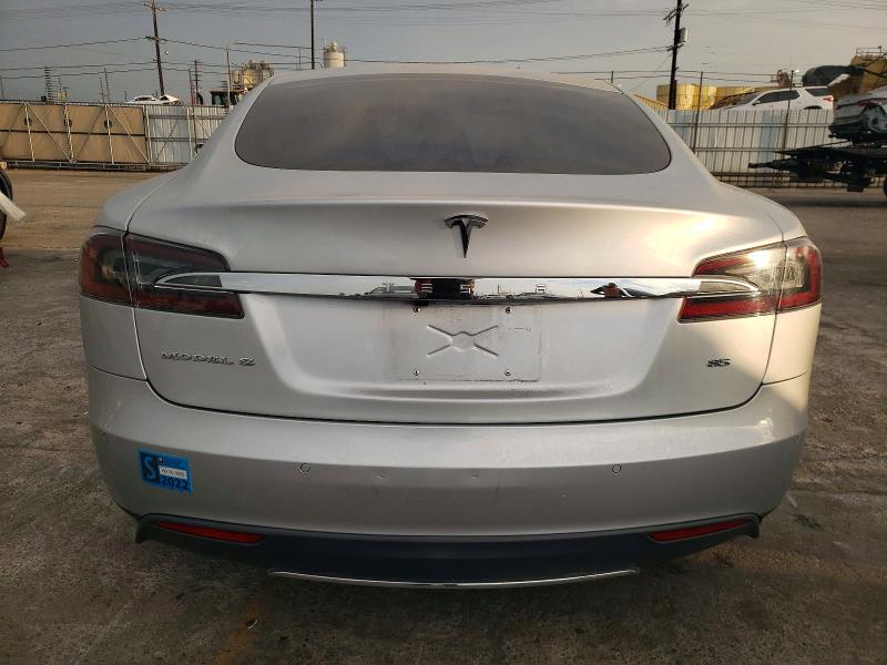 2014 Tesla VIN 5YJSA1H12EFP63896 COPART salvage auction — FRONT END, Salvage Title, sold $2,600 on 2026-07-13 (photo 6)