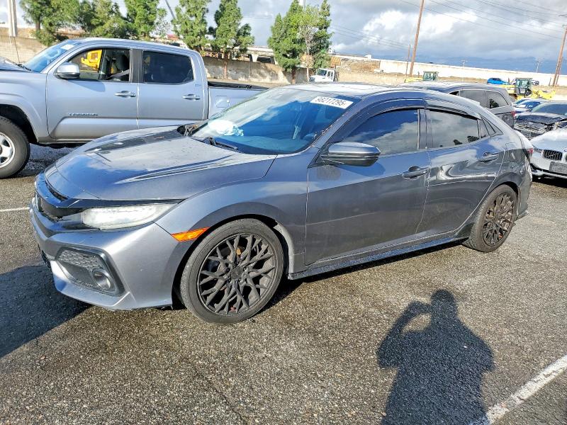 2017 Honda Civic VIN SHHFK7H97HU215760 COPART salvage auction — FRONT END, Ca - Salvage Certificate, sold $3,150 on 2026-07-07 (photo 1)