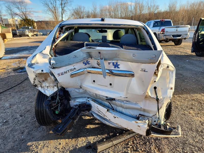 2011 Nissan Sentra VIN 3N1AB6AP5BL656782 COPART salvage auction — REAR END, Ky - Bill Of Sale/Part Only/No Titl, sold $375 on 2026-07-02 (photo 6)