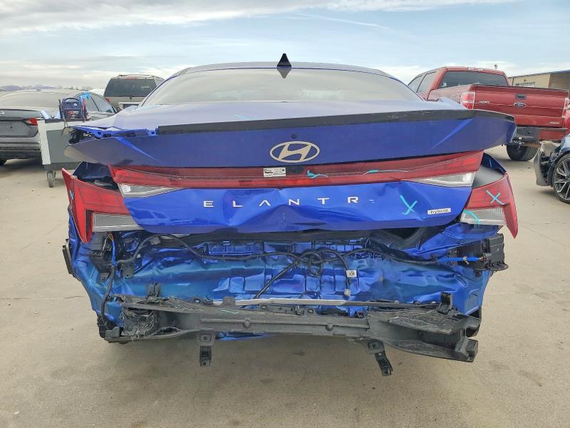 2025 Hyundai Elantra VIN KMHLM4DJ7SU176157 COPART salvage auction — REAR END, Tx - Salvage Vehicle Title, sold $6,600 on 2026-07-20 (photo 6)
