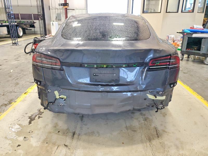 2023 Tesla Model s VIN 5YJSA1E52PF523158 COPART salvage auction — REAR END, TX - SALVAGE VEHICLE TITLE, sold $7,200 on 2026-07-30 (photo 6)