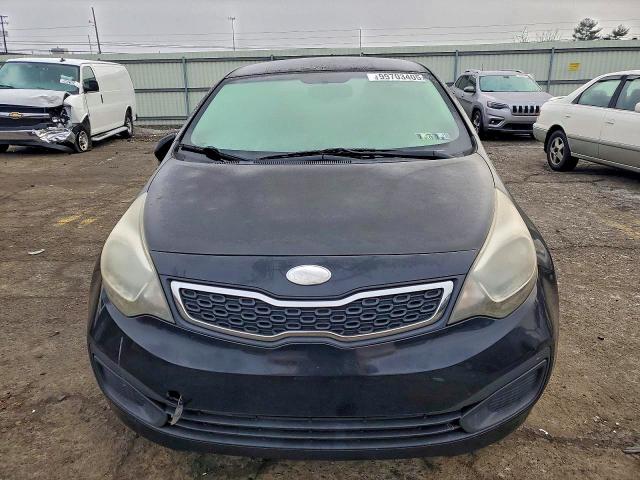 2014 Kia Rio VIN KNADN4A36E6368168 COPART salvage auction — REAR END, Salvage Title, sold $700 on 2026-07-17 (photo 5)