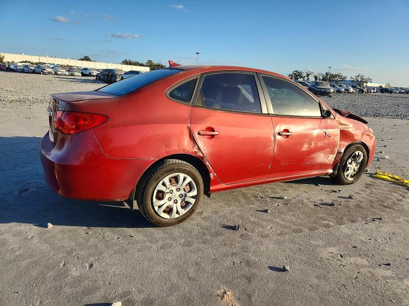 2010 Hyundai Elantra VIN KMHDU4AD0AU022665 COPART salvage auction — FRONT END, FL - CERT OF TITLE SLVG REBUILDABLE, sold $525 on 2026-07-08 (photo 3)