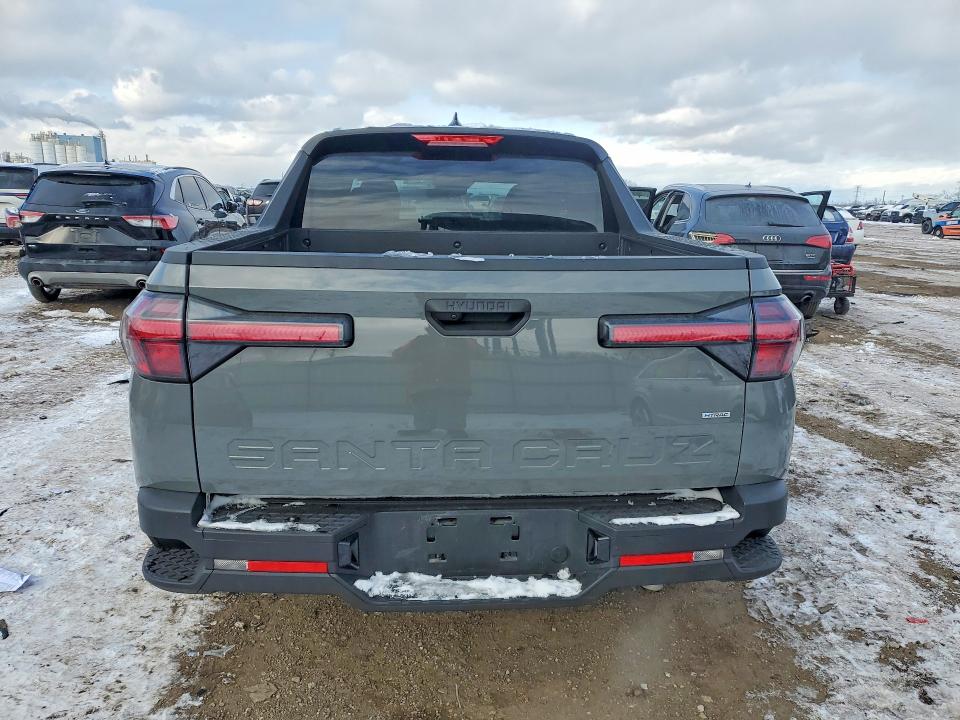 2025 Hyundai Santa cruz VIN 5NTJBDDEXSH148627 COPART salvage auction — FRONT END, Id - Salvage Certificate Of Title, sold $8,000 on 2026-07-08 (photo 6)