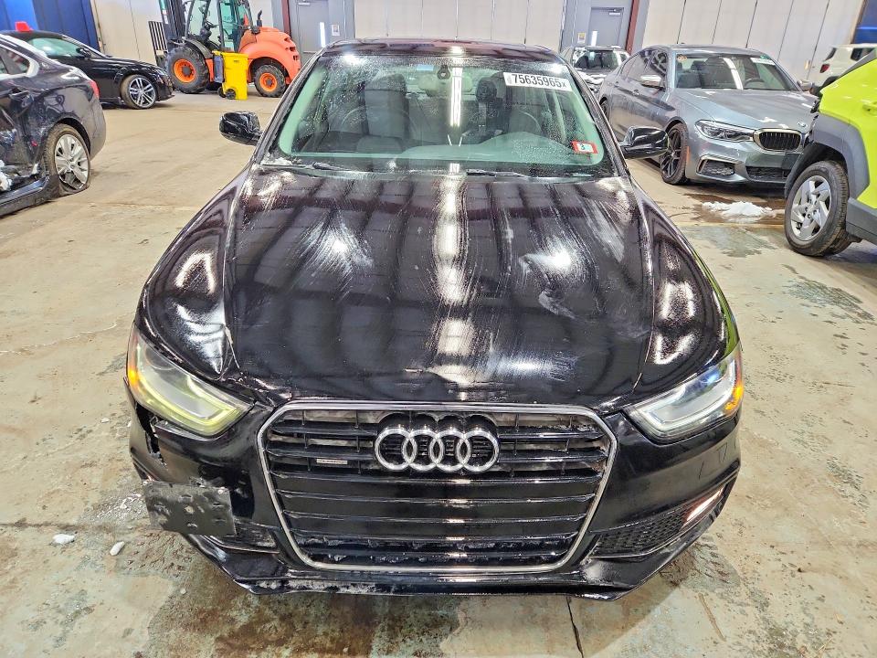 2015 Audi A4 VIN WAUFFAFL3FN014161 COPART salvage auction — FRONT END, Nh - Certificate Of Title, sold $2,500 on 2026-07-30 (photo 5)