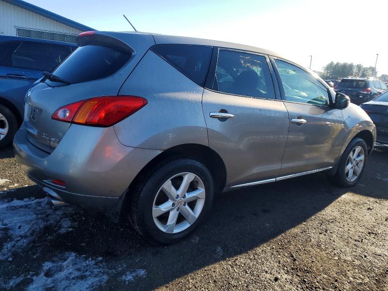 2009 Nissan Murano VIN JN8AZ18W29W206413 COPART salvage auction — MINOR DENT/SCRATCHES, Ct - Certificate Of Title, sold $1,900 on 2026-07-31 (photo 3)