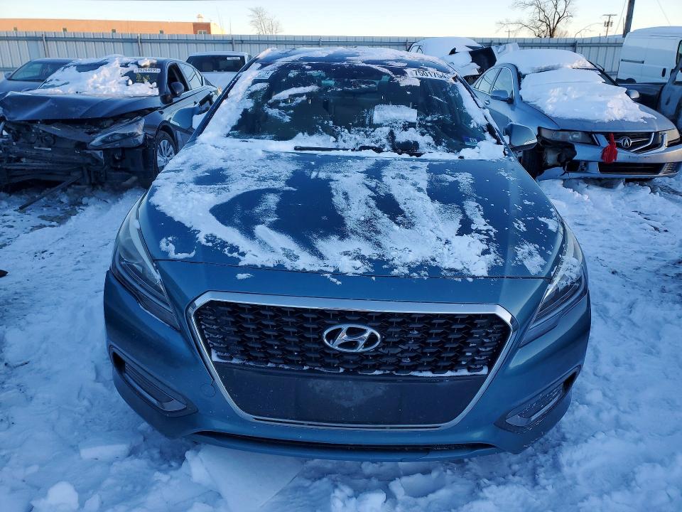 2016 Hyundai Sonata hybrid VIN KMHE24L16GA012911 COPART salvage auction — MECHANICAL, Oh - Certificate Of Title, sold $1,350 on 2026-07-08 (photo 5)