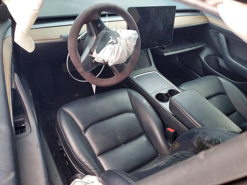 2023 Tesla Model 3 VIN 5YJ3E1EA6PF448020 COPART salvage auction — SIDE, Fl - Cert Of Title Slvg Rebuildable, sold $3,200 on 2026-07-06 (photo 8)
